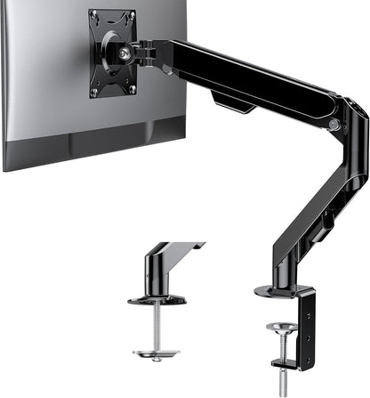 Monitor Desk Mount - Single Monitor Arm Stand for 15" to 30" Computer Screens (Within 4.4-19.8 Lbs), Monitor Mount Stand with Clamp, VESA Mount 75X75Mm or 100X100Mm